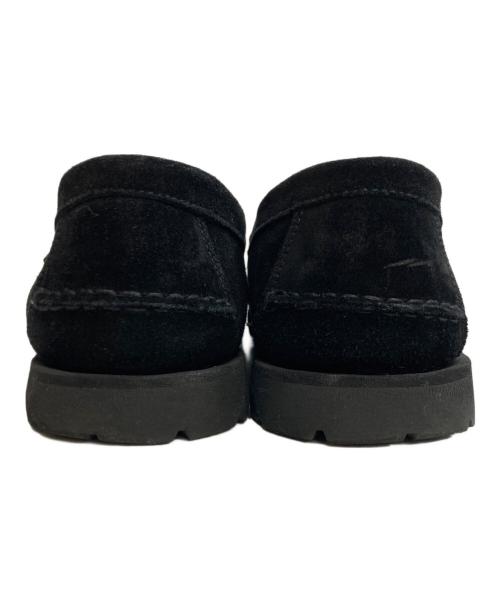PARABOOT（パラブーツ）PARABOOT (パラブーツ) UNITED ARROWS (ユナイテッドアローズ) 別注 SUEDE BIT LOAFER ブラック サイズ:7の古着・服飾アイテム