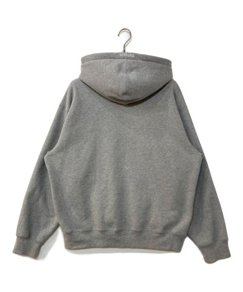 SUPREME（シュプリーム）Supreme (シュプリーム) S Logo Zip Up Hooded Sweatshirt グレー サイズ:largeの古着・服飾アイテム