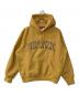 SUPREME（シュプリーム）の古着「グリッターアーチロゴ パーカー/Supreme Glitter Arc Hooded Sweatshirt」｜イエロー