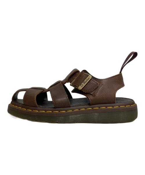 Dr.Martens（ドクターマーチン）Dr.Martens (ドクターマーチン) GARIN グルカサンダル ブラウン サイズ:UK5の古着・服飾アイテム