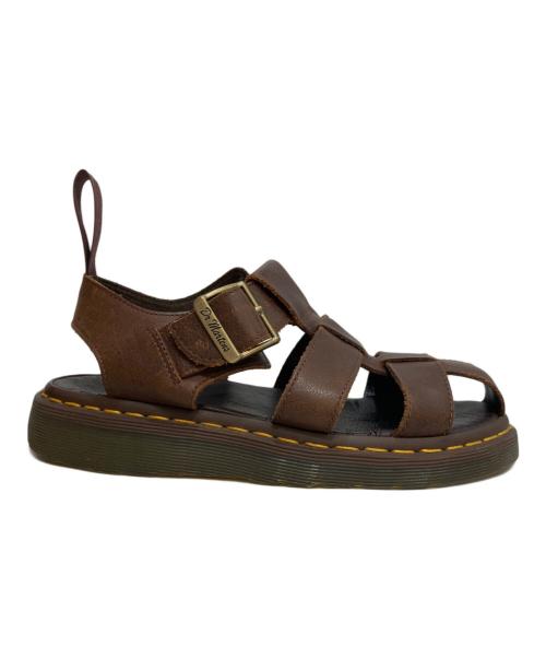 Dr.Martens（ドクターマーチン）Dr.Martens (ドクターマーチン) GARIN グルカサンダル ブラウン サイズ:UK5の古着・服飾アイテム
