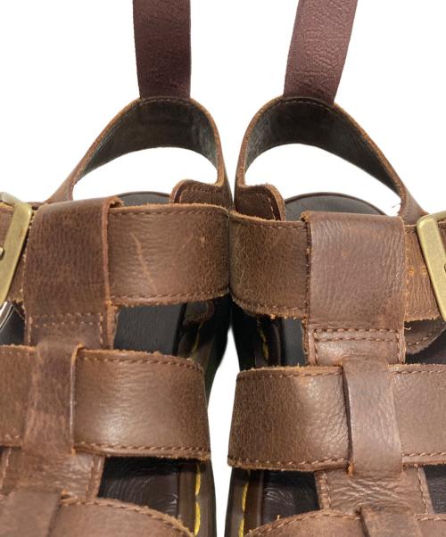 Dr.Martens（ドクターマーチン）Dr.Martens (ドクターマーチン) GARIN グルカサンダル ブラウン サイズ:UK5の古着・服飾アイテム