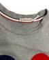 中古・古着 MONCLER (モンクレール) MAGLIA T SHIRT グレー サイズ:12：10000円