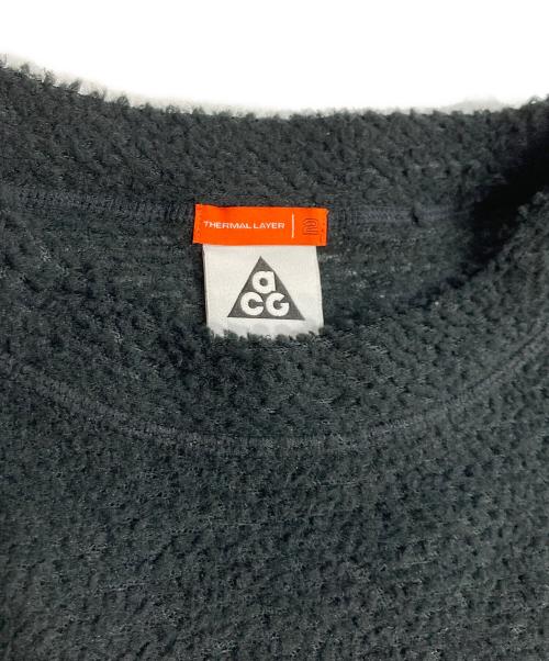 NIKE ACG（ナイキエーシージー）NIKE ACG (ナイキエーシージー) WOLF LICHEN CAPS CREW ブラック サイズ:Lの古着・服飾アイテム