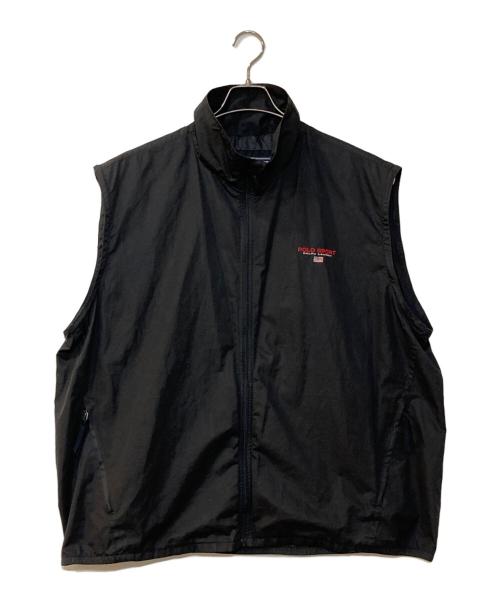 POLO SPORT（ポロスポーツ）POLO SPORT (ポロスポーツ) ナイロンジャケット ブラック サイズ:XLの古着・服飾アイテム