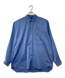 DAIWA PIER39（ダイワ ピア39）の古着「Tech Regular Collar Shirts L/S」｜ブルー