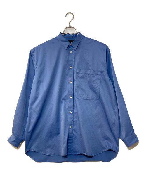 DAIWA PIER39（ダイワ ピア39）DAIWA PIER39 (ダイワ ピア39) Tech Regular Collar Shirts L/S ブルー サイズ:Mの古着・服飾アイテム