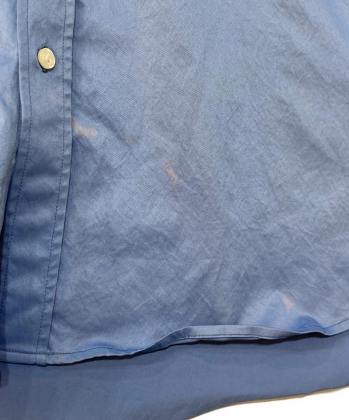 DAIWA PIER39（ダイワ ピア39）DAIWA PIER39 (ダイワ ピア39) Tech Regular Collar Shirts L/S ブルー サイズ:Mの古着・服飾アイテム