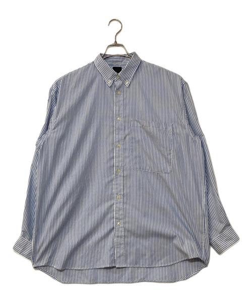 DAIWA PIER39（ダイワ ピア39）DAIWA PIER39 (ダイワ ピア39) TECH BUTTON DOWN SHIRTS L/S OXFORD ブルー サイズ:Lの古着・服飾アイテム