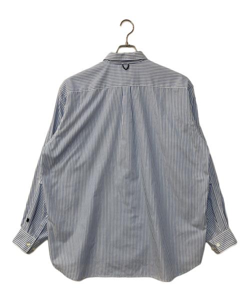 DAIWA PIER39（ダイワ ピア39）DAIWA PIER39 (ダイワ ピア39) TECH BUTTON DOWN SHIRTS L/S OXFORD ブルー サイズ:Lの古着・服飾アイテム