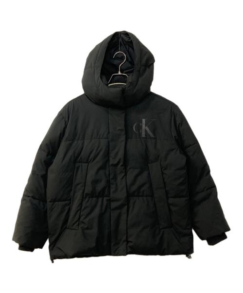 Calvin Klein（カルバンクライン）Calvin Klein (カルバンクライン) 中綿ジャケット ブラック サイズ:Mの古着・服飾アイテム