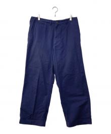 BEAMS PLUS（ビームスプラス）の古着「MIL Trousers Herringbone」｜ネイビー