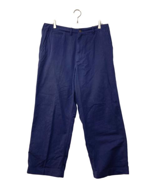 BEAMS PLUS（ビームスプラス）BEAMS PLUS (ビームスプラス) MIL Trousers Herringbone ネイビー サイズ:XLの古着・服飾アイテム