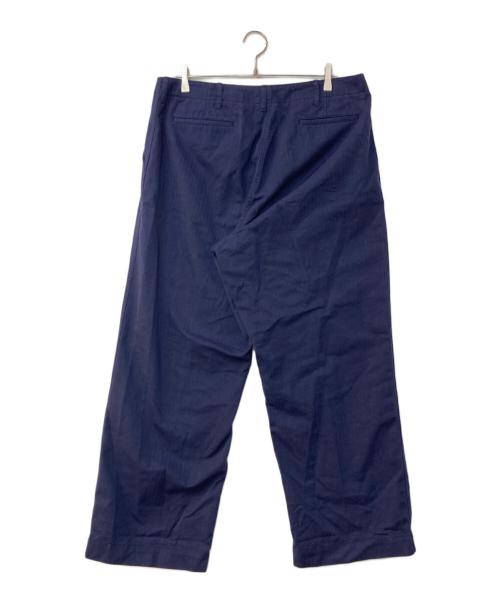 BEAMS PLUS（ビームスプラス）BEAMS PLUS (ビームスプラス) MIL Trousers Herringbone ネイビー サイズ:XLの古着・服飾アイテム
