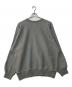 nanamica (ナナミカ) Crew Neck Sweat グレー サイズ:L：10000円