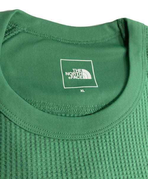 THE NORTH FACE（ザ ノース フェイス）THE NORTH FACE (ザ ノース フェイス) エンライドワッフルクルー グリーン サイズ:XLの古着・服飾アイテム