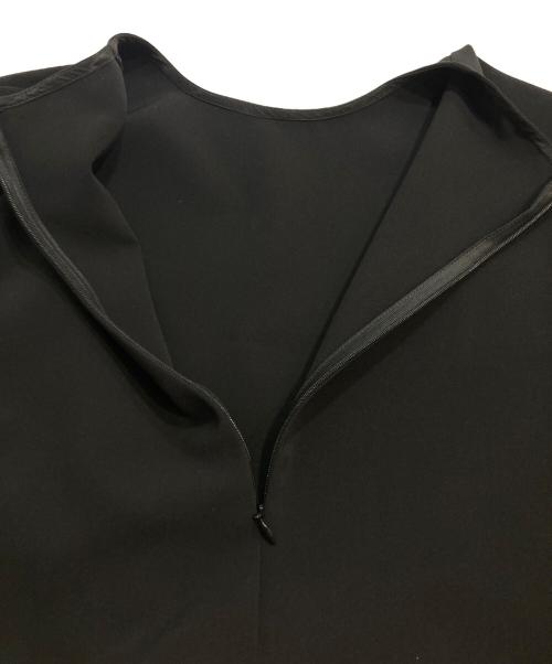 Bluelea（ブルレア）Bluelea (ブルレア) Hem tulle docking pullover ブラック サイズ:Fの古着・服飾アイテム