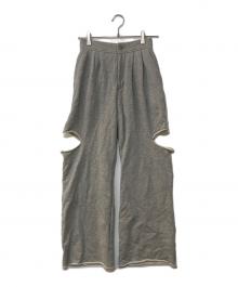 ANR（エーエヌアール）の古着「2WAY SLIT SWEAT PANTS」｜ブラウン