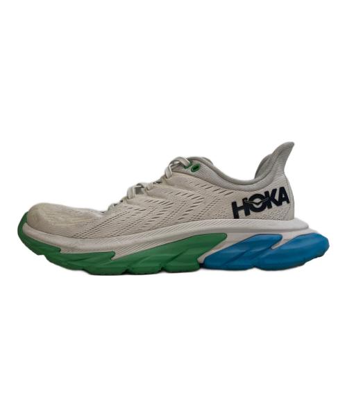 HOKAONEONE（ホカオネオネ）HOKAONEONE (ホカオネオネ) CLIFTON EDGE ホワイト サイズ:24.5の古着・服飾アイテム