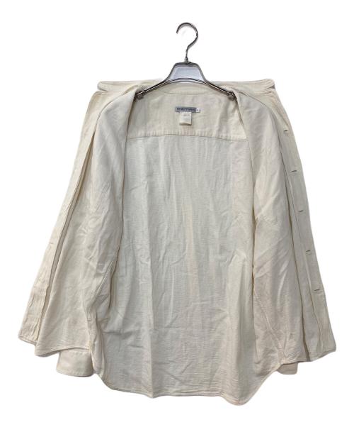EMPORIO ARMANI（エンポリオ アルマーニ）EMPORIO ARMANI (エンポリオ アルマーニ) 90’sバンドカラーシャツ ホワイト サイズ:Lの古着・服飾アイテム