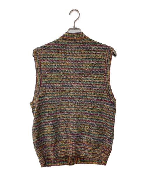 missoni（ミッソーニ）missoni (ミッソーニ) ウールニットベスト マルチカラー サイズ:50の古着・服飾アイテム