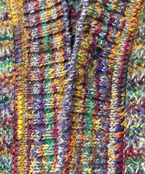 missoni（ミッソーニ）missoni (ミッソーニ) ウールニットベスト マルチカラー サイズ:50の古着・服飾アイテム