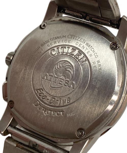 CITIZEN（シチズン）CITIZEN (シチズン) アテッサ ATTESA 腕時計 ブラックの古着・服飾アイテム