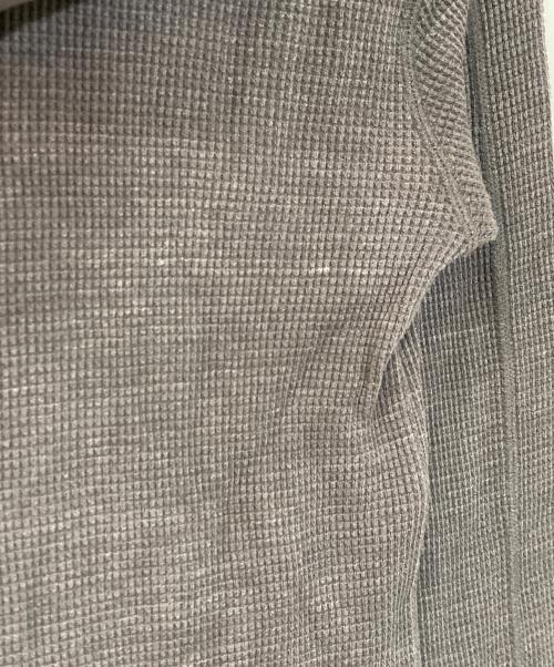 BURBERRY BLACK LABEL（バーバリーブラックレーベル）BURBERRY BLACK LABEL (バーバリーブラックレーベル) サーマル ジップパーカー チャコールグレー サイズ:2の古着・服飾アイテム