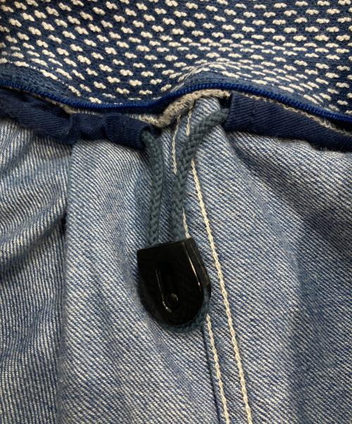 KAPITAL（キャピタル）KAPITAL (キャピタル) 8ozデニム MAKANAIラップパンツ インディゴ サイズ:3/Lの古着・服飾アイテム