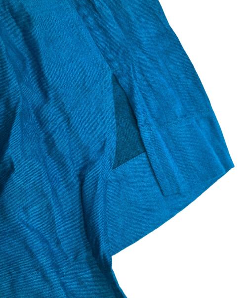 tamaki niime（タマキ ニイメ）tamaki niime (タマキ ニイメ) リネン コットン ロングスカート ブルー サイズ:記載なしの古着・服飾アイテム