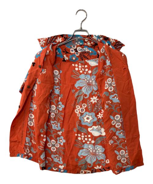Sun Surf（サンサーフ）Sun Surf (サンサーフ) RAYON S/S “ELSIE'S FLOWER” アロハシャツ オレンジ サイズ:Mの古着・服飾アイテム