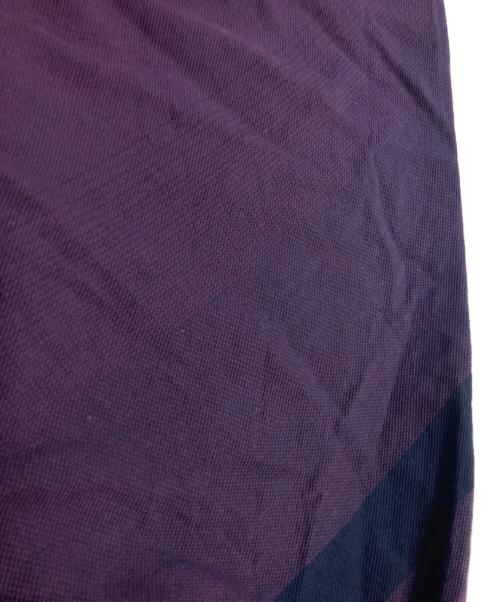 tamaki niime（タマキ ニイメ）tamaki niime (タマキ ニイメ) tarun pant サルエル ワイドパンツ パープル サイズ:3の古着・服飾アイテム