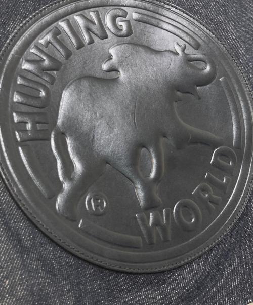 HUNTING WORLD（ハンティングワールド）HUNTING WORLD (ハンティングワールド) デニムショルダーバッグ インディゴの古着・服飾アイテム