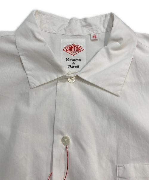 DANTON（ダントン）DANTON (ダントン) ショートスリーブワークシャツ ホワイト サイズ:38の古着・服飾アイテム