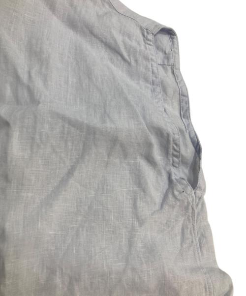 ticca（ティッカ）ticca (ティッカ) リネンフレンチシャツ ブルー サイズ:Fの古着・服飾アイテム