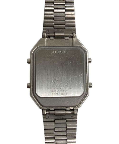CITIZEN（シチズン）CITIZEN (シチズン) RECORD LABEL THERMO SENSOR レコードレーベル サーモセンサー／クオーツの古着・服飾アイテム