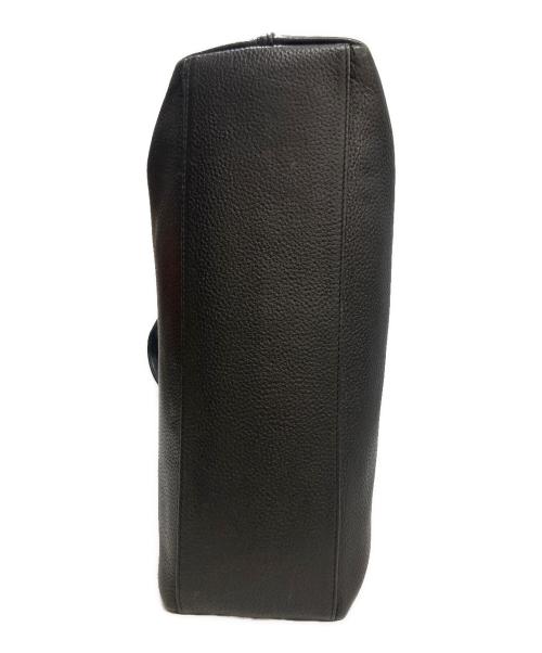 HushTug（ハッシュタグ）HushTug (ハッシュタグ) レザートートバッグ ブラックの古着・服飾アイテム