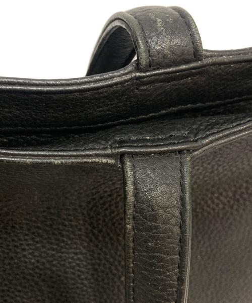 HushTug（ハッシュタグ）HushTug (ハッシュタグ) レザートートバッグ ブラックの古着・服飾アイテム
