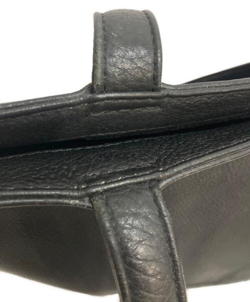 HushTug（ハッシュタグ）HushTug (ハッシュタグ) レザートートバッグ ブラックの古着・服飾アイテム