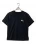 stussy（ステューシー）の古着「ロゴプリントtシャツ」｜ブラック