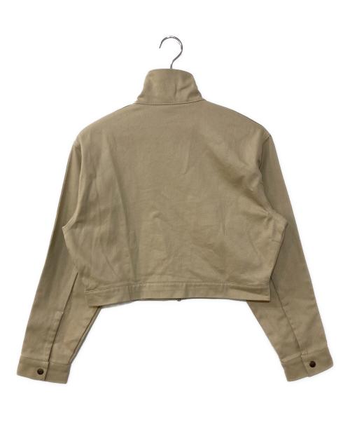 adidas（アディダス）adidas (アディダス) ファイヤーバード ツイル クロップ トラックトップ ベージュ サイズ:XLの古着・服飾アイテム