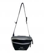 ARC'TERYX×BEAMSアークテリクス×ビームス）の古着「Wabi-Sabi Mantis 2 Waistpack "Tranquil"/侘び寂び(ワビサビ) マンティス 2 ウエストパック "トランクイル"」｜ブラック×グレー