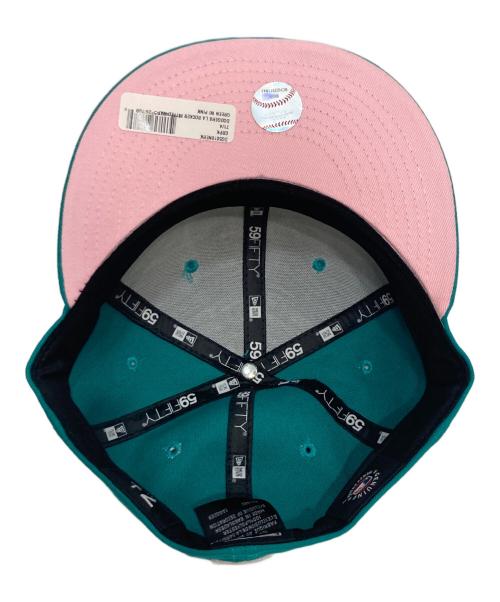 New Era（ニューエラ）New Era (ニューエラ) NIKE (ナイキ) BORN X RAISED (ボーン レイズド) Dodgers Cap トリプルコラボ キャップ グリーン サイズ:7 1/4の古着・服飾アイテム