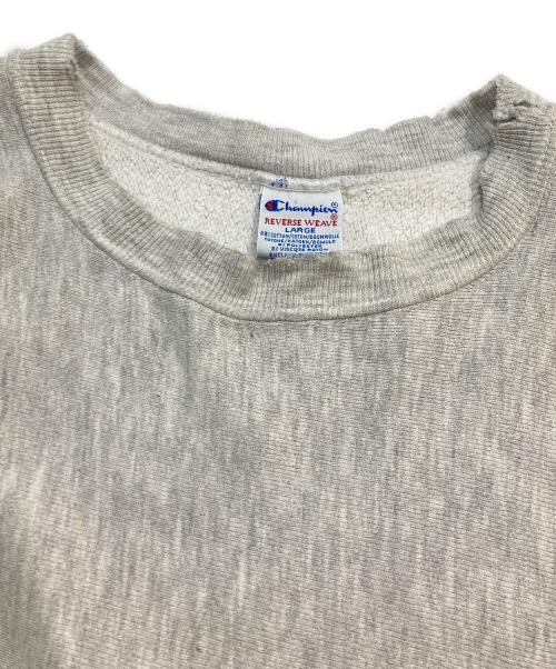 Champion REVERSE WEAVE（チャンピオン リバース ウィーブ）Champion REVERSE WEAVE (チャンピオン リバース ウィーブ) リバースウィーブスウェット グレー サイズ:LARGEの古着・服飾アイテム
