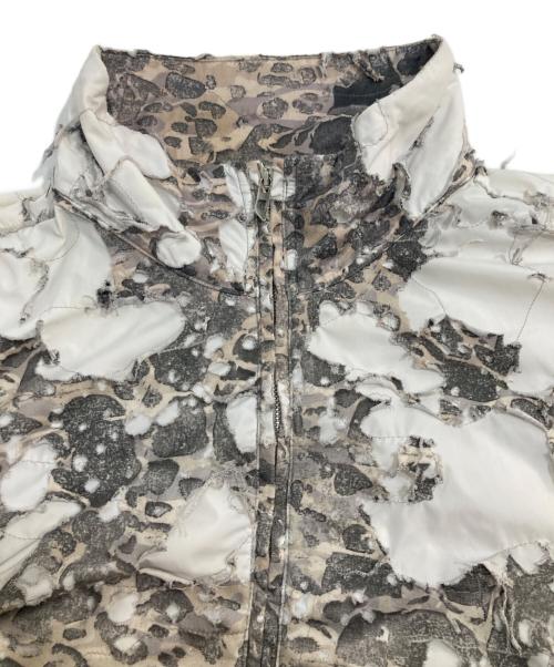DIESEL（ディーゼル）DIESEL (ディーゼル) Camo jacket with destroyed finish ホワイト サイズ:40の古着・服飾アイテム