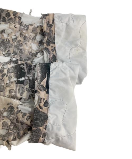 DIESEL（ディーゼル）DIESEL (ディーゼル) Camo jacket with destroyed finish ホワイト サイズ:40の古着・服飾アイテム