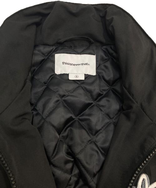 thisisneverthat（ディスイズネバーザット）thisisneverthat (ディスイズネバーザット) Sport 2010 Bomber Jacket  ブラック サイズ:Sの古着・服飾アイテム