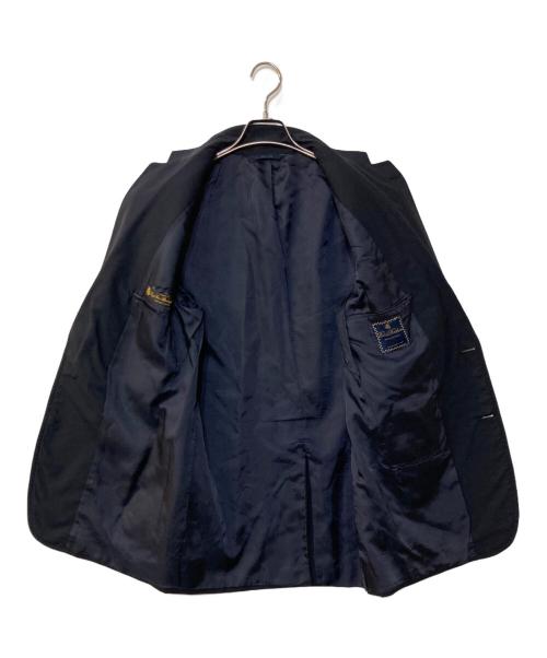 BROOKS BROTHERS（ブルックスブラザーズ）BROOKS BROTHERS (ブルックスブラザーズ) LORO PIANA (ロロピアーナ) Super 110’S 金ボタン 紺ブレザー ネイビー サイズ:記載なしの古着・服飾アイテム