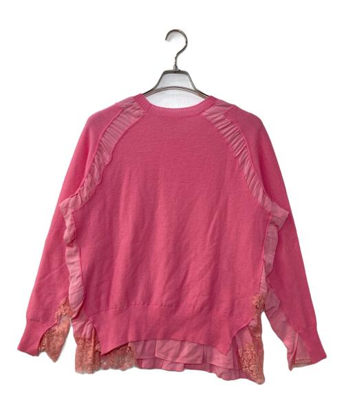STELLA McCARTNEY（ステラマッカートニー）STELLA McCARTNEY (ステラマッカートニー) ドッキングニット ピンク サイズ:36の古着・服飾アイテム