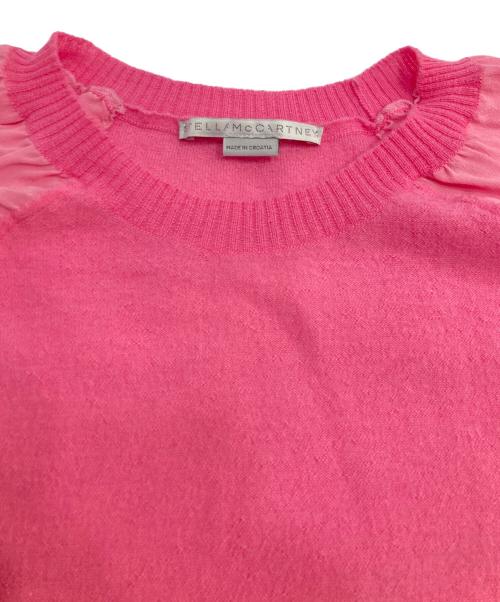 STELLA McCARTNEY（ステラマッカートニー）STELLA McCARTNEY (ステラマッカートニー) ドッキングニット ピンク サイズ:36の古着・服飾アイテム